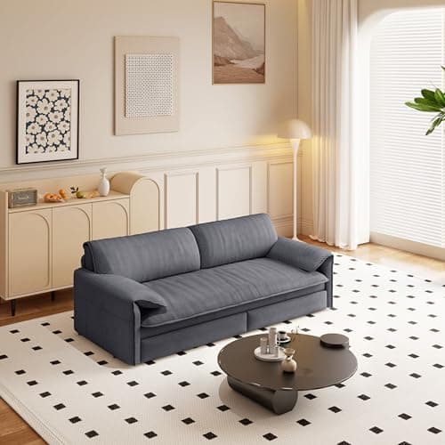 Eafurn Queen Size 3-in-1 Pull Out Sofa Bed with Storage Velvet Couch