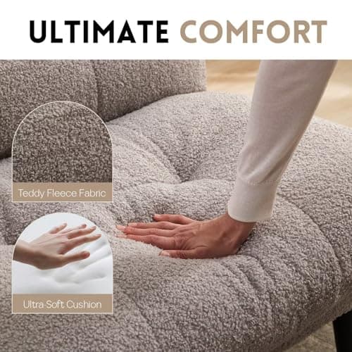 Modern Grey Splitback Futon Sofa Bed with Adjustable Backrest