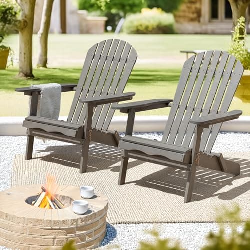 IDZO Premium Rocking Chair, 500lbs Capacity, Grey