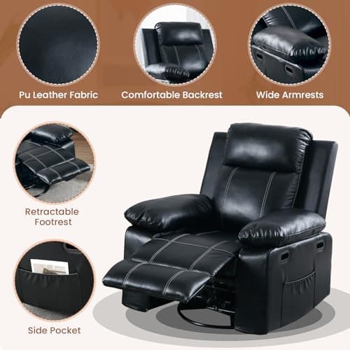 Adult Massage Recliner Chair with Heat and Vibration