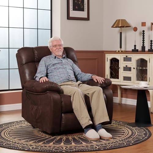 FLEXISPOT XL51 Dual Motor Lift Recliner Chair for Elderly Brown  
FLEXISPOT XL51 Lay Flat Recliner with Massage & Heat for Elderly Brown  
FLEXISPOT XL51 Electric Recliner Sofa with USB Ports for Living Room Bedroom Brown