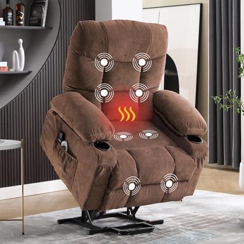 Power Lift Recliner Chair with Vibration Massage for Elderly Living Room  
Electric Lift Recliner with Lumbar Heating for Elderly Living Room  
Electric Lift Recliner Single Sofa with Side Pocket for Elderly Living Room