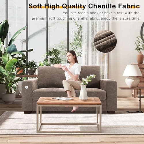 Hanherry 70" Loveseat Sofa, Modern Comfy Couch for Living Room