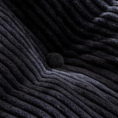 MAXYOYO Convertible Sofa Bed, 4-in-1 Fold Out Lounger, Dark Grey