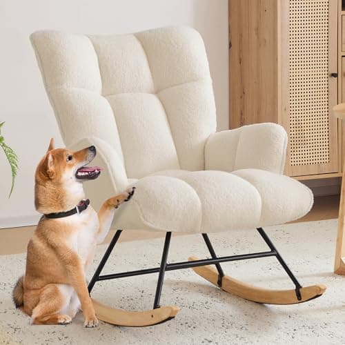Teddy Upholstered Nursery Rocking Chair