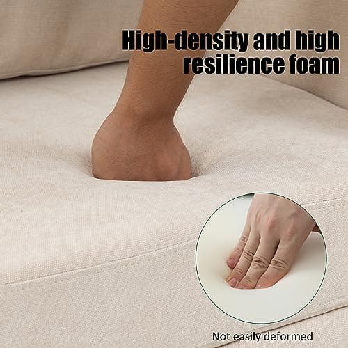 57'' Loveseat Sofa Couch for Small Spaces