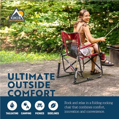 Camping Chair for Outdoor Rocking