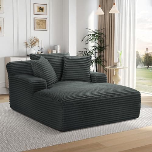 Oversized Chaise Lounge Chair for Indoor Use