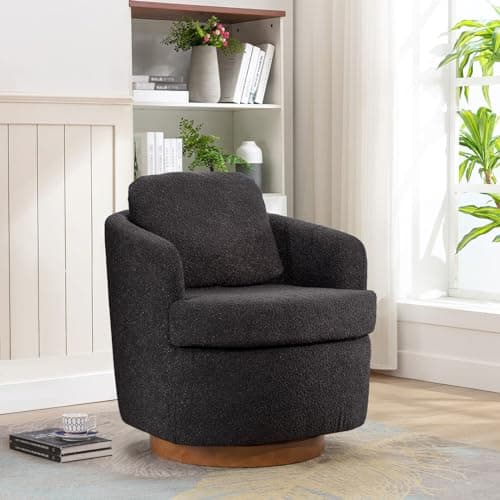Modern Swivel Accent Chair for Nursery, Living Room, Bedroom, and Club