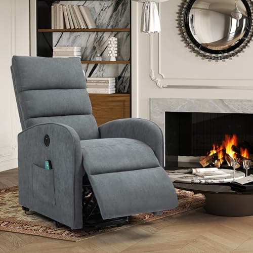 AVAWING Power Lift Chair with Heat and Massage for Elderly, Grey  
AVAWING Electric Recliner Chair with Remote Control, Side Pocket and USB Port for Living Room & Bedroom, Grey  
AVAWING Fabric Power Lift Chair with Heat and Massage for seniors, Grey