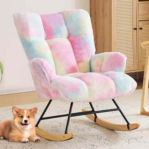 Teddy Upholstered Nursery Rocking Chair