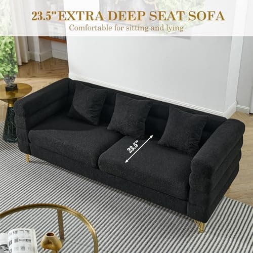 Oversized Modern Sofa for Living Room, Bedroom, Office, Apartment