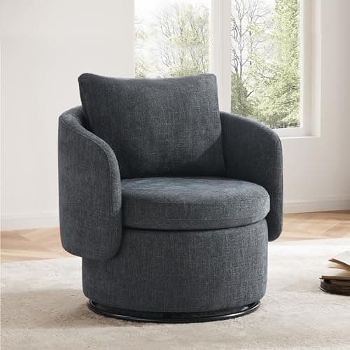 Modern Swivel Storage Chair for Living Room and Bedroom