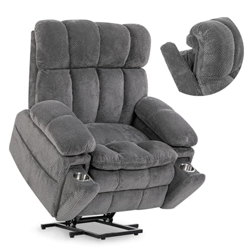 Zero Gravity Dual Motor Recliner with Heat Massage for Elderly