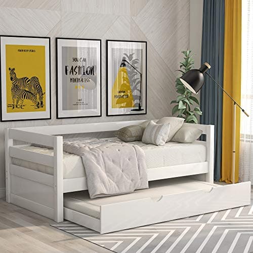 Merax Blackboard Twin Daybed with Storage and USB Ports
