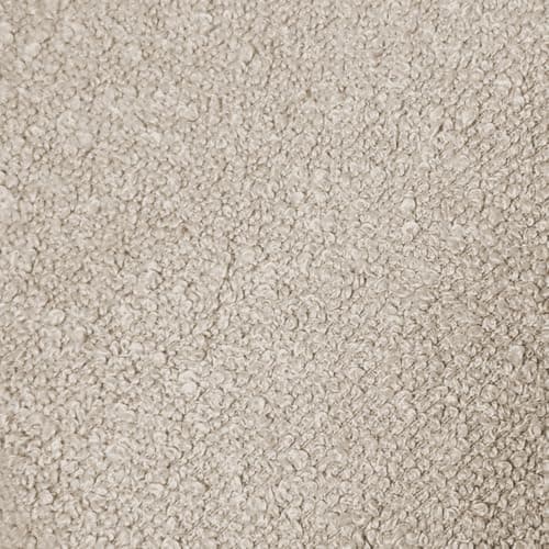 StorageBud White Boucle Oval Ottoman Bench with Storage, 30" Bed End, Foldable Footrest Max 660lbs