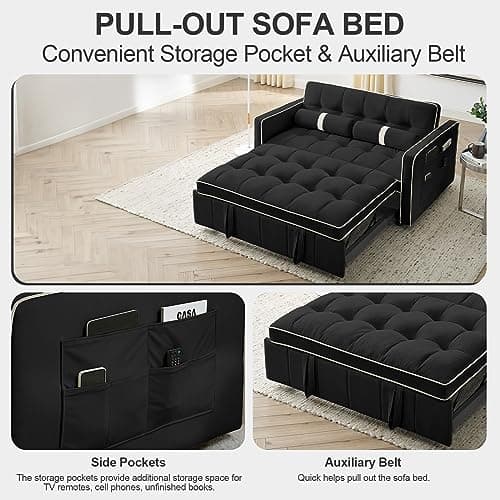 Convertible Sleeper Sofa Bed for Small Spaces
