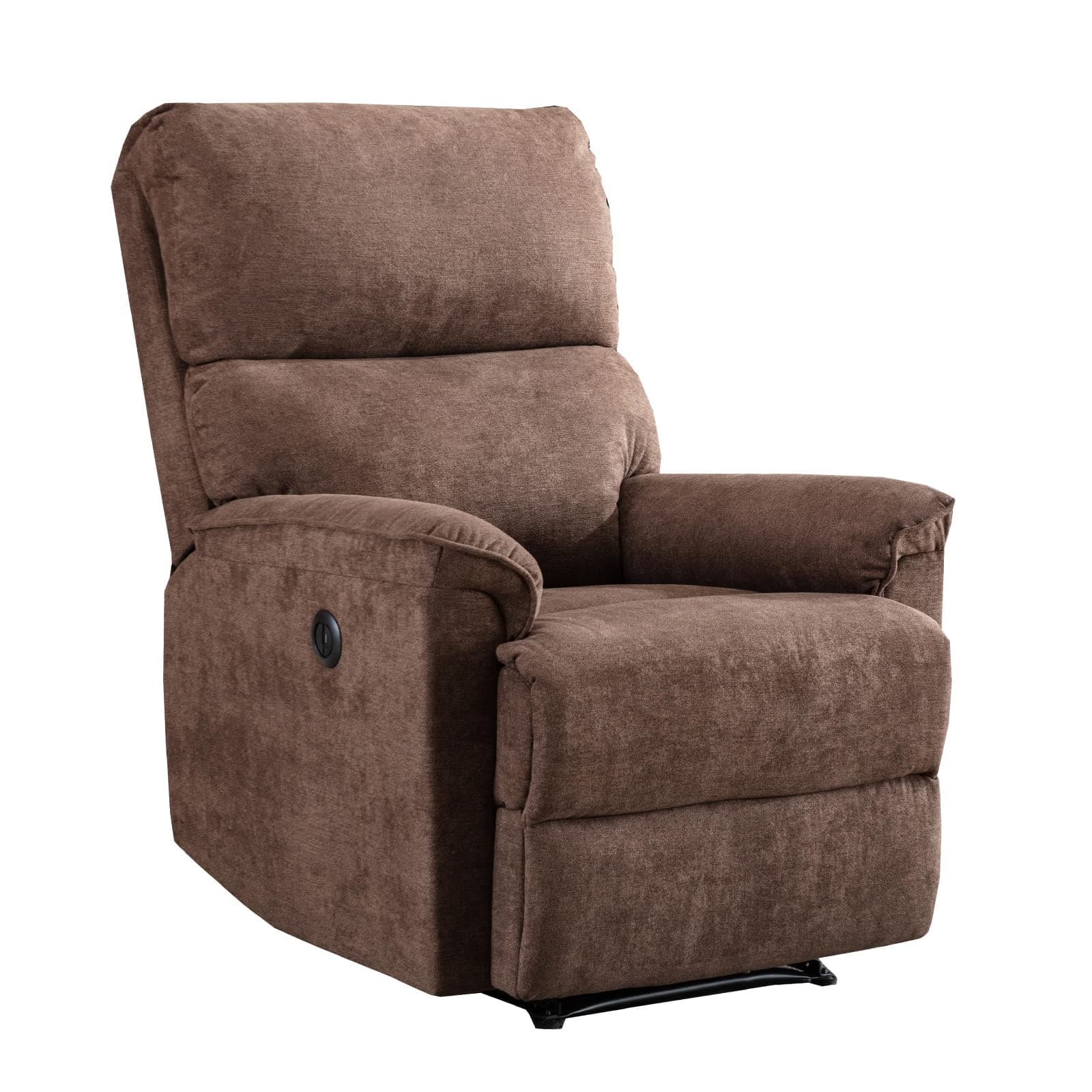 Electric Recliner Chair for Elderly Living Room with USB Port and Breathable Fabric