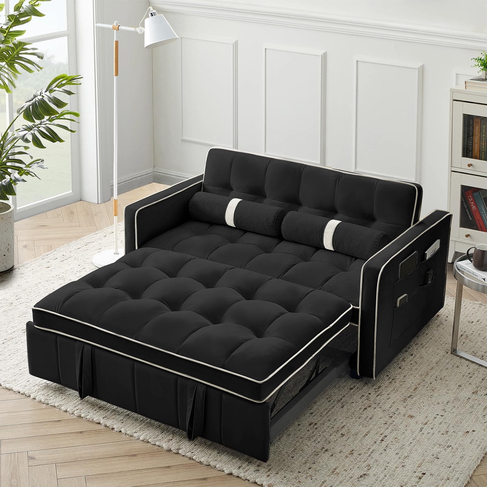 Convertible Sleeper Sofa Bed for Small Spaces