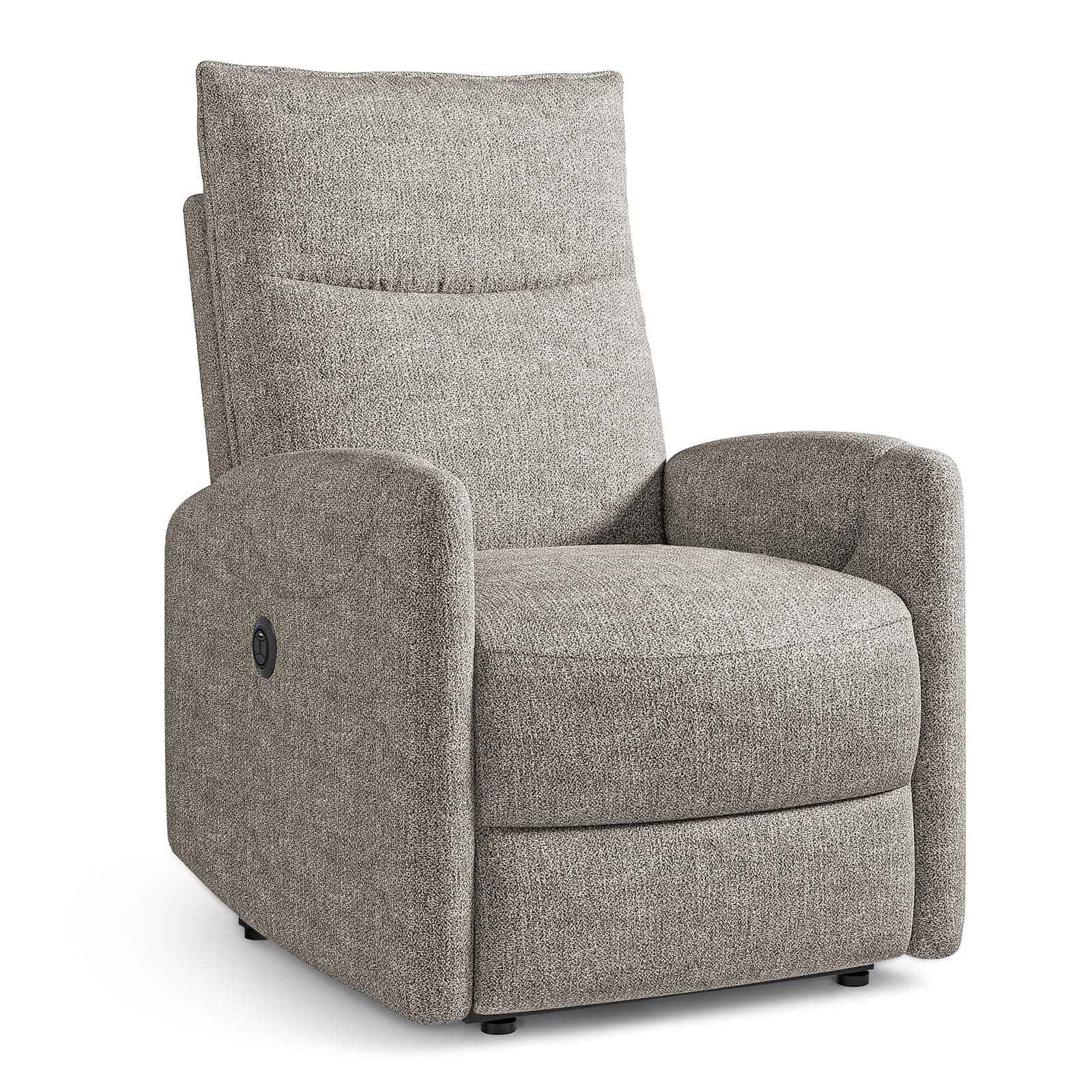 Power Recliner Chair for Adult Living Room, Office, Apartment  
Electric Home Theater Seating with USB Port, Springs Seat Cushion  
Reclining Single Sofa for Adult, Grey