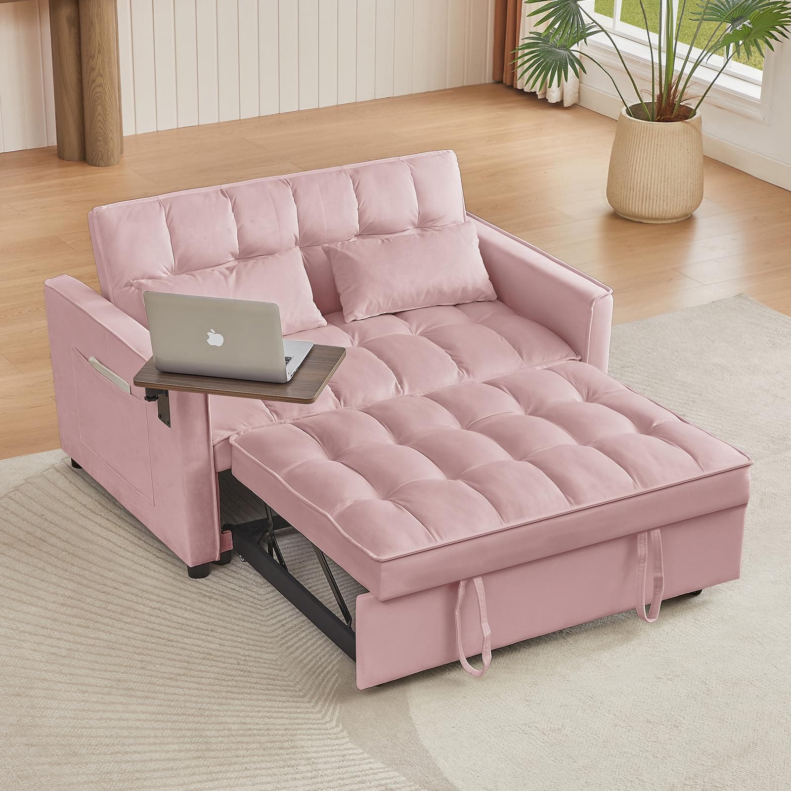 JEEOHEY 3 in 1 Sleeper Sofa Bed for Living Room,Apartment,Office(Pink)
JEEOHEY 3 in 1 Sleeper Sofa Bed with Reclining Adjustable Backrest,2 Seater Loveseat Chaise Lounge(Pink)
JEEOHEY 3 in 1 Sleeper Sofa Bed with Velvet Futon,2 Seater Loveseat Ch